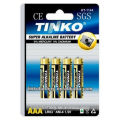 1, 5V pilas alcalinas AAA LR03 con tiempo de descarga largo